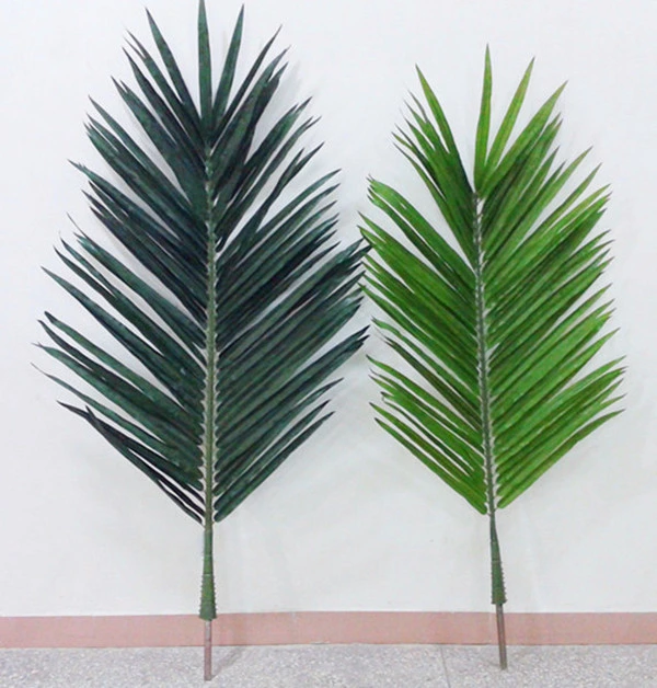 Arificial Coconut Plastic Tree Leaf for Landscape Decoration