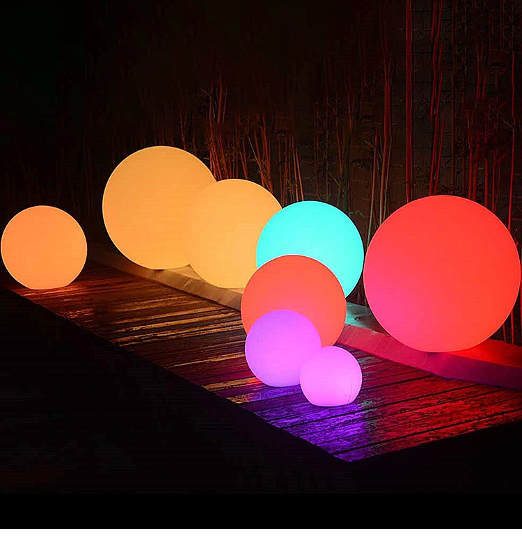 Outdoor Decorations Wedding Waterproof LED Light Ball Light up Beach LED Giant Ball Christmas Decoration